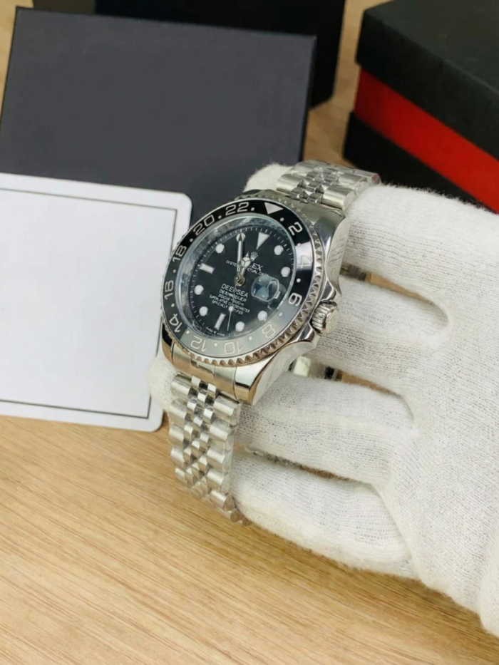 RLX GMT Master II - Silver Black - Image 8