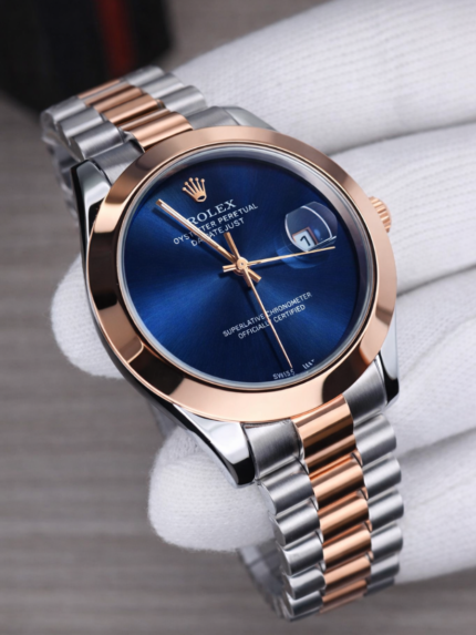 Rolex Mens Clean Dial Watch