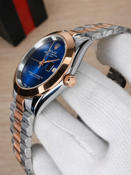 Rolex Mens Clean Dial Watch